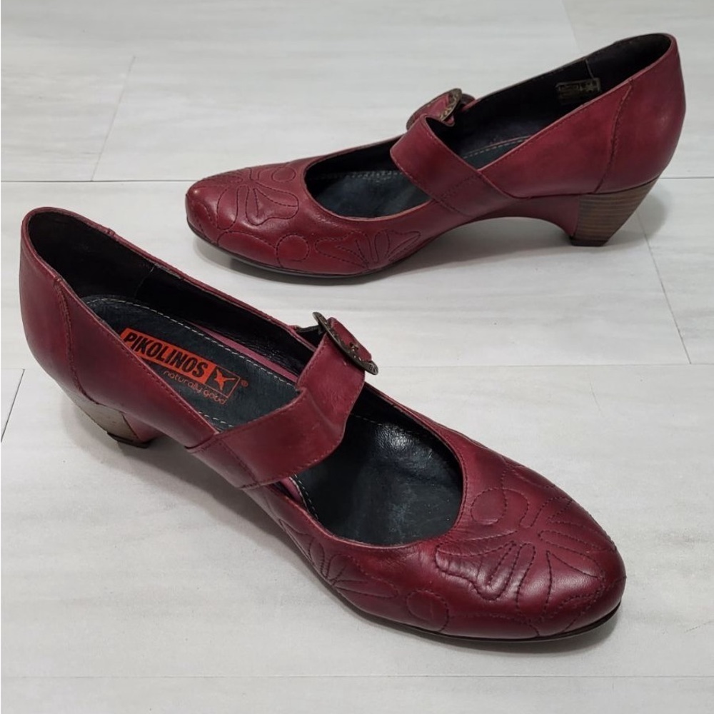 Pikolinos Mary Jane Kitten Heel size EU 37 - Picture 11 of 11